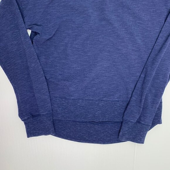 Gap Shirt Small It Was All A Dream Blue Long Sleeve Tee Shoulder Graphic - Picture 7 of 9